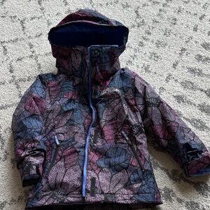 Columbia Kids' Leaf Patterned Raincoat